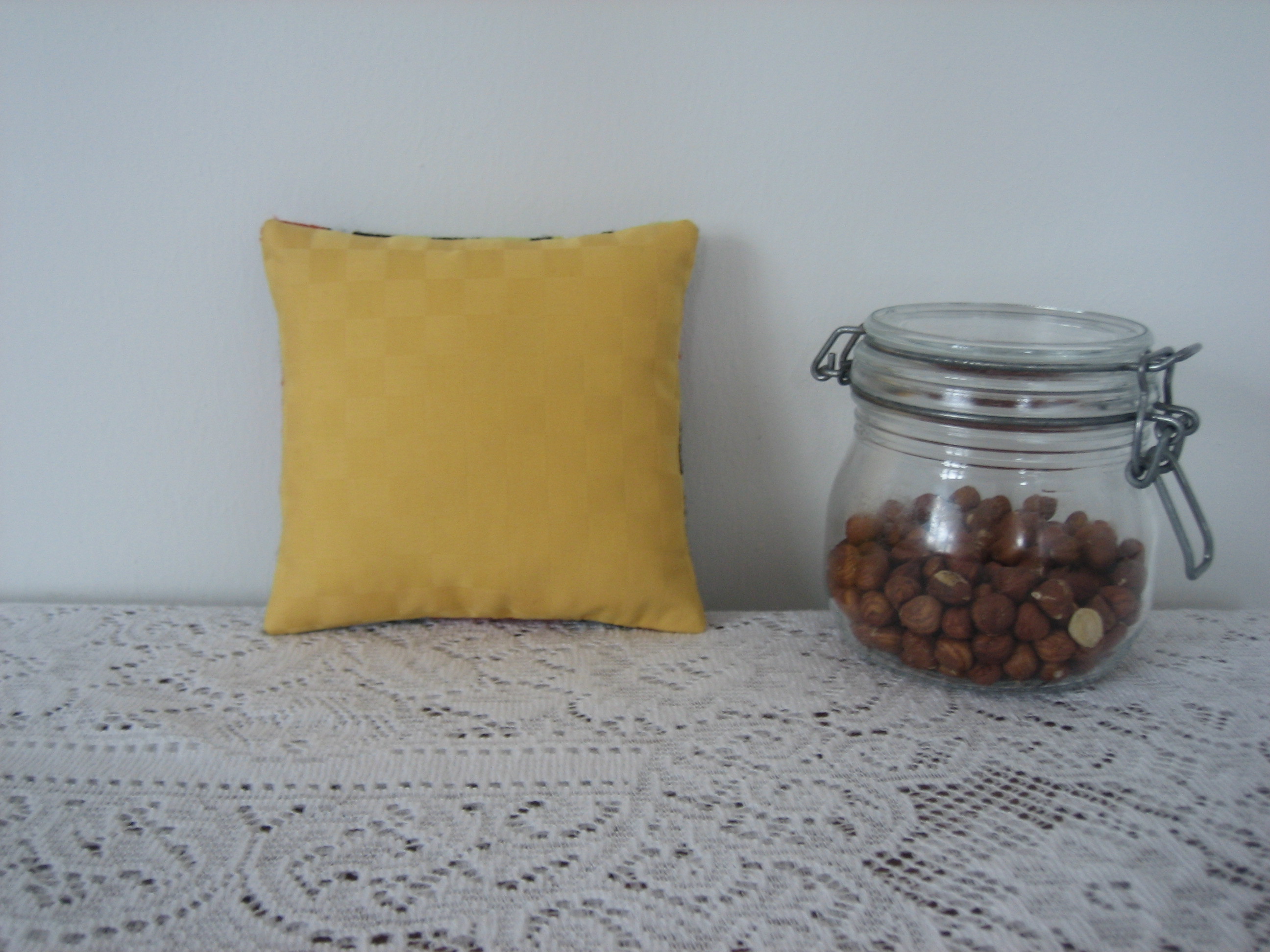 Mini cushion bagside