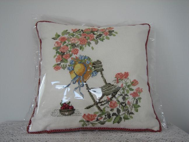 Stol i haven indpakket